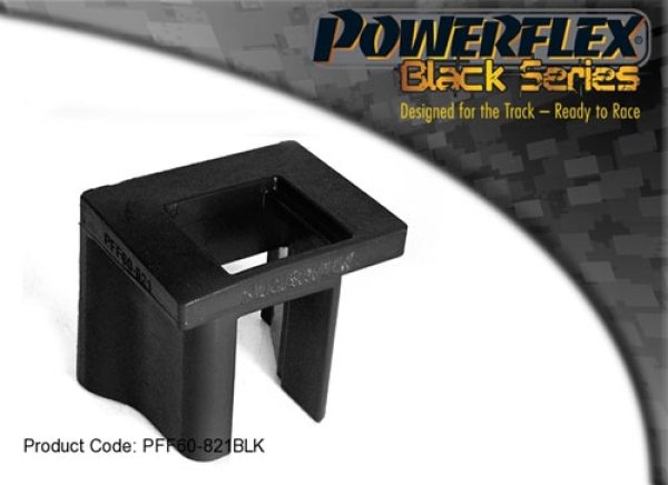 Powerflex BlackSeries PU-Motorlagereinsatz oben Clio 3 RS