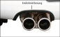 Preview: Bastuck Komplettanlage Twingo 2 RS 2x70mm