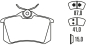 Preview: Ferodo DS 3000 Megane 2 RS Hinterachse