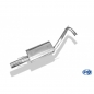 Preview: Fox Exhaust Sportendtopf Edelstahl Clio 1, 1,8l 66/79/99kW 2,0l 108kW