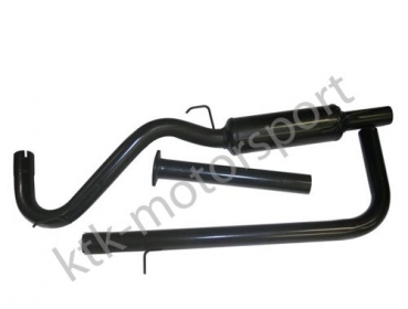 Gr. A Abgasanlage Stahl 63mm Clio 1, 1.8 16V/2.0 16V Williams