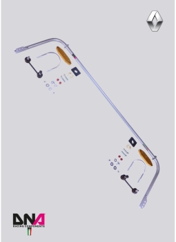 DNA Racing Stabilisator hinten einstellbar Clio 4 RS