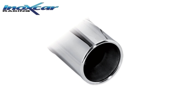 InoxCar Clio 3 RS 197 Endschalldämpfer 80mm Endrohr