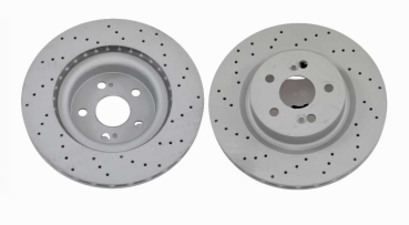 R.S. Performance Bremsscheiben gelocht Clio 3 RS