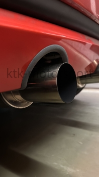 Blende Ausschnitt Auspuff Clio 2 RS