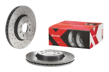 Brembo Xtra VA Bremsscheiben Clio 3 RS