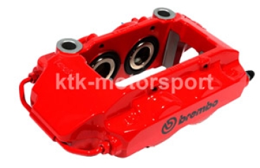 Brembo Bremssattel Vorderachse links Clio 3 RS rot