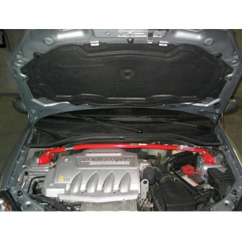 OMP Domstrebe vorne Clio 2 RS Stahl verstellbar