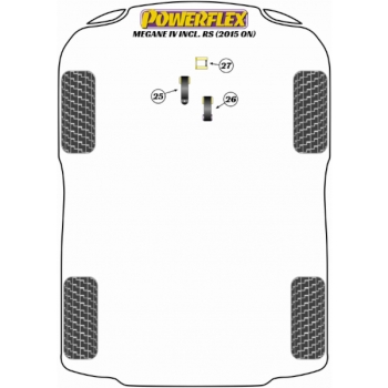 Powerflex Drehmomentstütze unten Fast Road Megane 4 RS