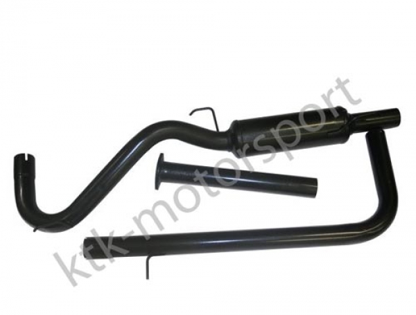 Gr. A Abgasanlage Stahl 63mm Clio 1, 1.8 16V/2.0 16V Williams