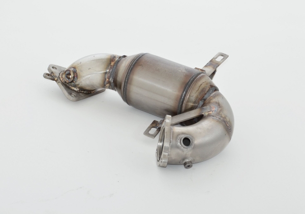 FMS Downpipe mit HJS Motorsport-Kat Megane 3 RS 76mm EURO 6
