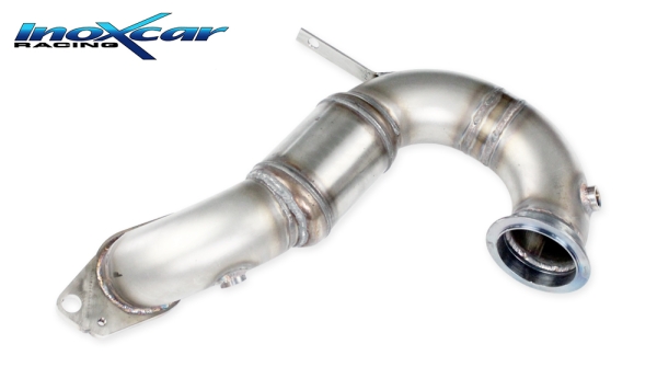Inoxcar Downpipe mit Metallkat Megane 4 RS 76mm