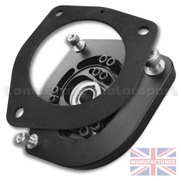 Compbrake Domlager verstellbar mit Verstärkungsplatten Clio 3 RS für Gewindefahrwerk