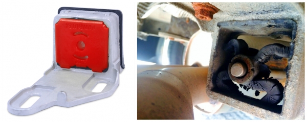 Powerflex Auspuffgummi Clio 2 RS