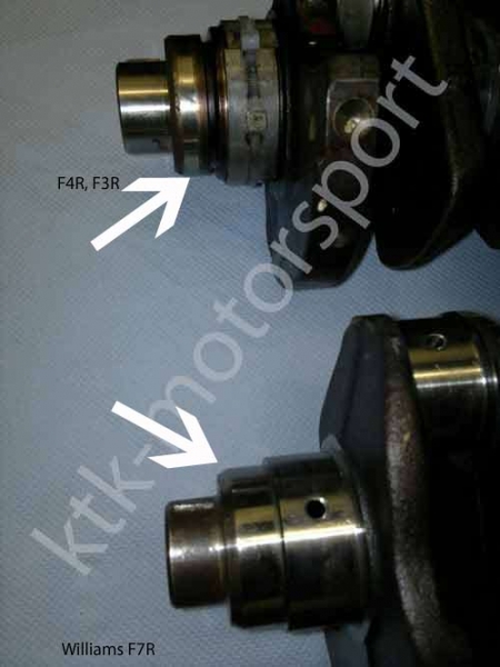Distanzring Kurbelwelle F7R