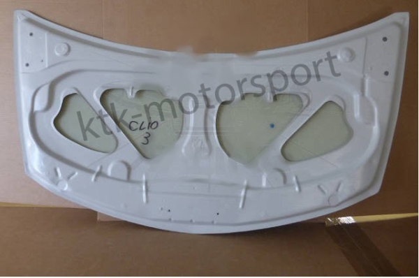 GFK Motorhaube Clio 3