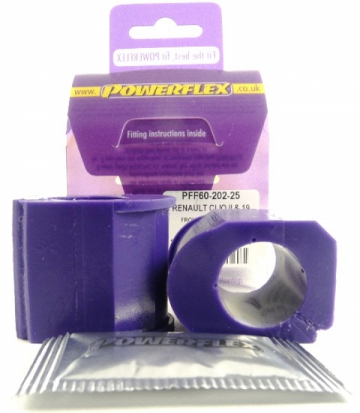 Powerflex Fahrwerksbuchsen Stabi innen Clio 2 RS 25mm