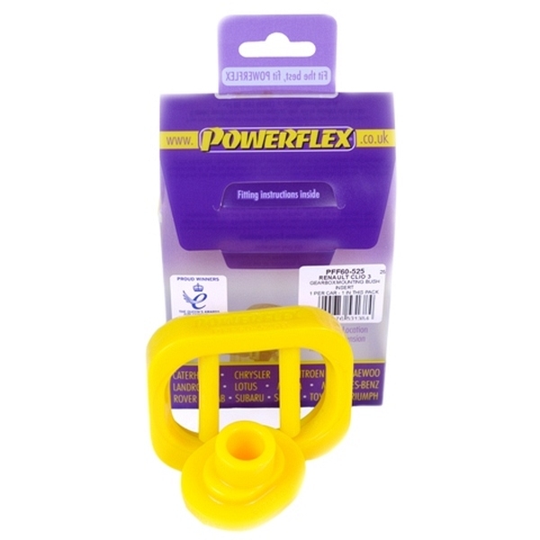 Powerflex PU-Einsatz Getriebe Clio 3 RS