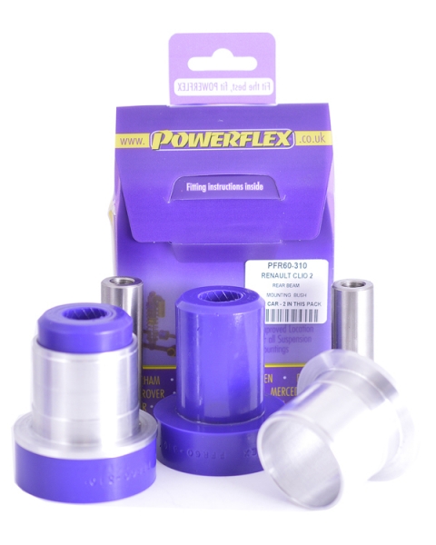 Powerflex Fahrwerksbuchsen Clio 2 RS Sport Hinterachse