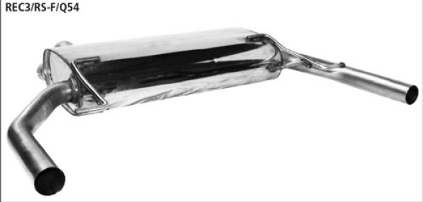 Bastuck Komplettanlage Clio 3, 2.0 16V RS