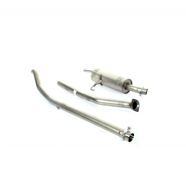 Gr.N Abgasanlage 54mm Clio 2 RS Phase 2 Titanium