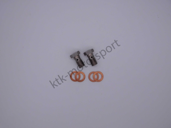 Edelstahl Hohlschrauben Bremsleitung Vorderachse Brembo Megane 4 RS
