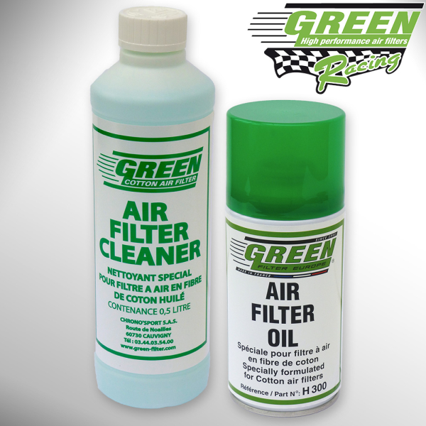 Green Filter Reiniger und Öl