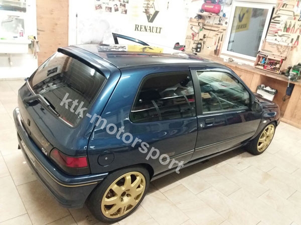 Spurverbreiterung Hinterachse Clio 1, 1.8 16V, 2.0 16V Williams Gr.A