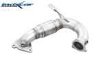 Inoxcar Downpipe mit Metallkat Megane 2 RS