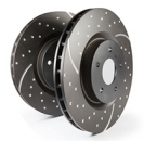 EBC Turbo Groove Disc Black HA Clio 2 RS