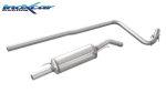 Inoxcar Edelstahlabgasanlage Renault R5 GT Turbo Gr.A 63.5mm