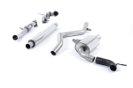 Milltek Cat-Back Abgasanlage Megane 3 RS RACE only Resonated