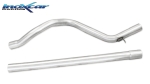 Inoxcar Mittelschalldämpfer Ersatzrohr Megane 3 RS 63.5mm