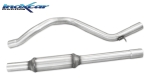 Inoxcar Mittelschalldämpfer Edelstahl Megane 3 RS 63.5mm