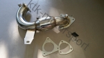 GT-Performance Downpipe mit Sportkat Megane 2 RS 70mm