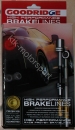 Goodridge Stahlflex Bremsleitungen mit ABE Clio 3 RS Neue Version mit Edelstahl-Fittingen