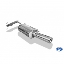 Fox Exhaust Sportendtopf Edelstahl Clio 1, 1,8l 66/79/99kW 2,0l 108kW