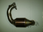 Downpipe mit 200 Zeller Sportkat Clio 3 1.2 TCe